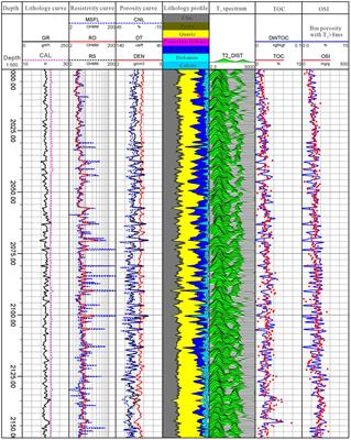 Evaluation method of oil saturation index OSI for shale oil reservoir based on well logging data